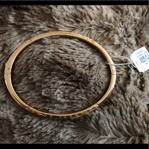 Michael Kors Rose Gold-Tone Haute Pave Bracelet